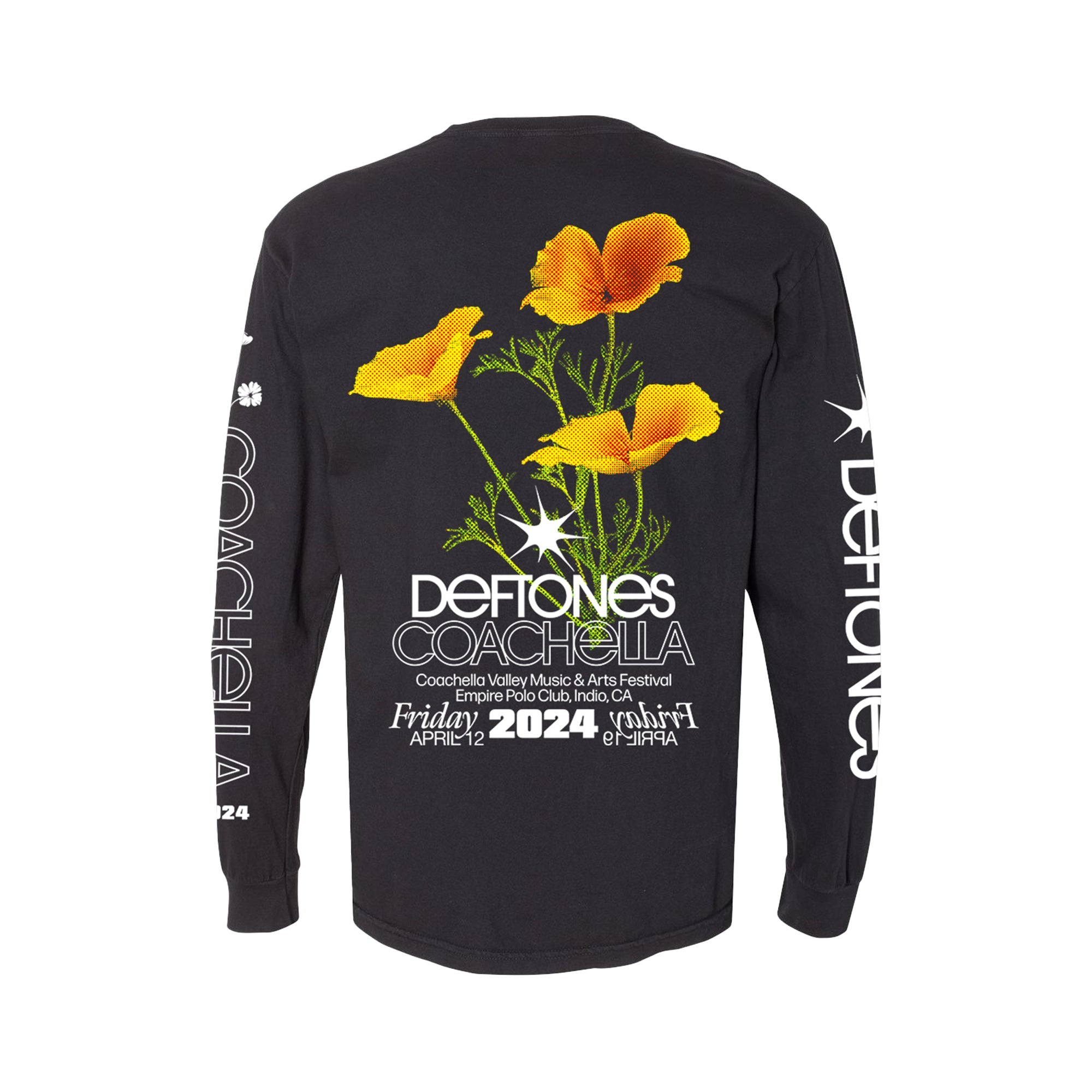 Deftones - Coachella Poppy Long Sleeve
